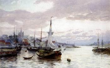 unknow artist Seascape, boats, ships and warships. 17